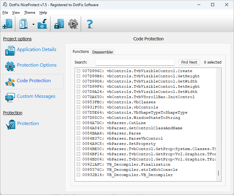 DotFix NiceProtect Code Protection