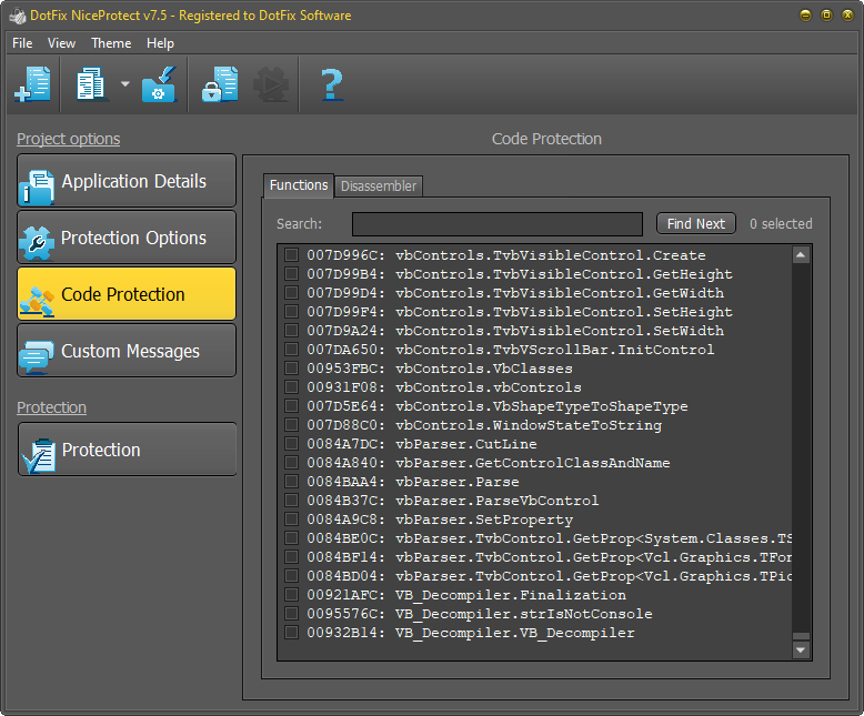 DotFix NiceProtect Code Protection