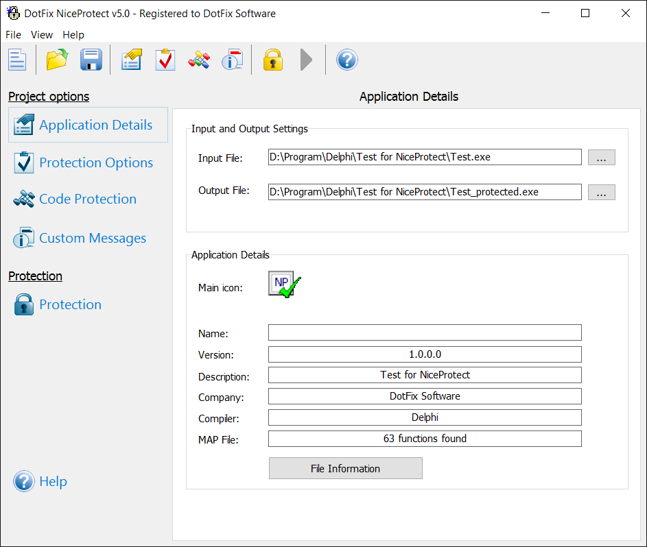 DotFix NiceProtect Screenshot